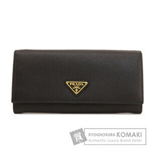 Prada Saffiano Leather Long Wallet